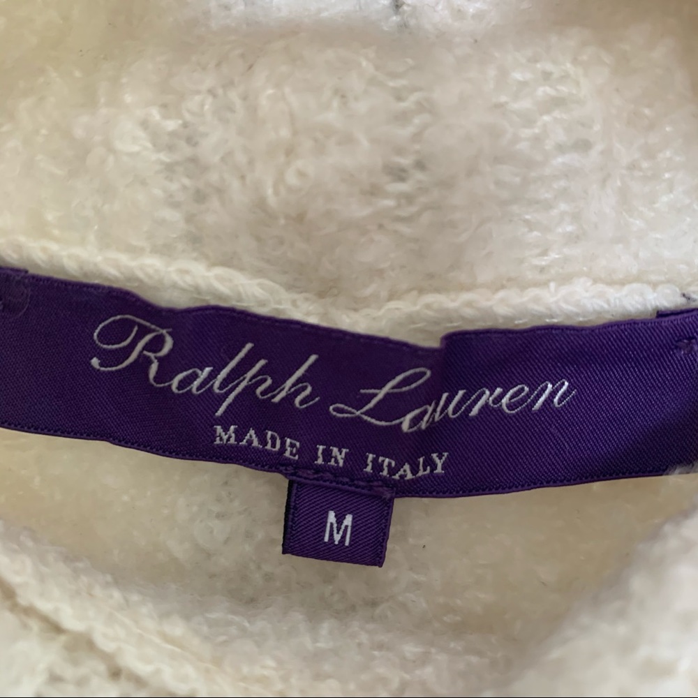 ❌SOLD❌ Ralph Lauren Collection Cashmere Silk Sweater - Picture 6 of 10